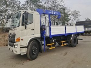 Xe HINO FG gắn cẩu 3 tấn 4 đốt