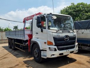 Xe tải HINO FL gắn cẩu unic 340