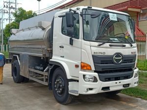 Xe xi téc chở dầu thực vật Hino 12 khối