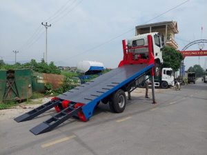 Xe nâng đầu chở máy 6 tấn Thaco