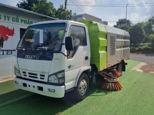 Xe quét hút bụi đường 6m3 Isuzu